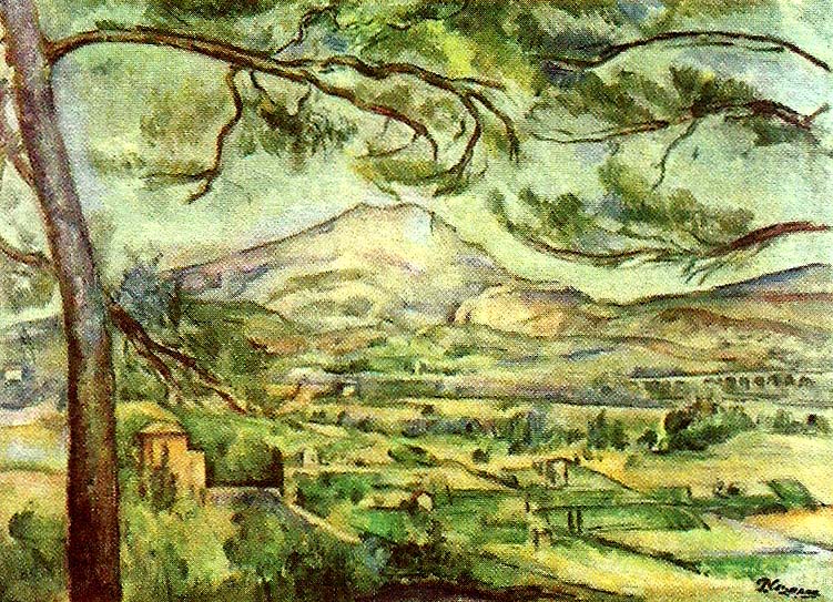 Paul Cezanne sainte victoire
